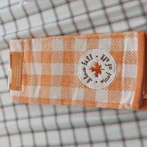 NWT 6 PACK Celebrate Together Fall 'I Love Fall' Hand Towels